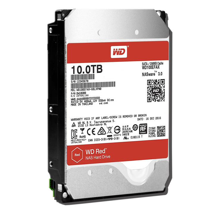 RED WD100EFAX 10TB