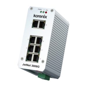 سوییچ شبکه صنعتی Korenix Jetnet 3008G