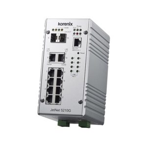 سوییچ شبکه صنعتی کرنیکس Korenix Jetnet 5210G