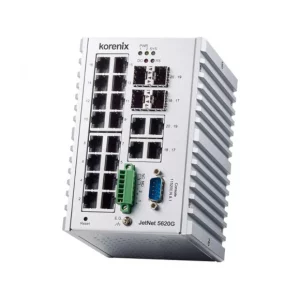 سوییچ شبکه صنعتی KORENIX JetNet 5620G-4C