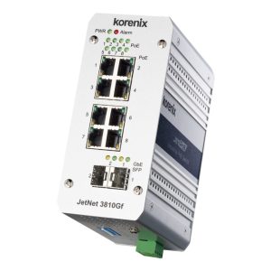 سوییچ شبکه صنعتی Korenix JetNet 3810Gf